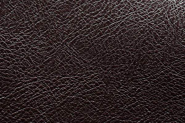 Old Black Leather Texture Background — Stock Photo, Image