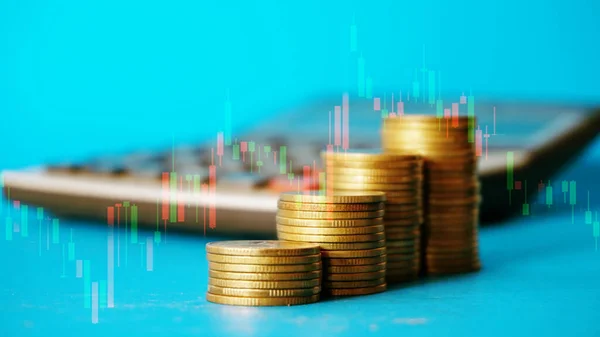 Boğa piyasası eğilimi. Kripto para birimi. Bitcoin Stok Büyümesi. Çizelgeye göre bitcoin fiyatlarında güçlü bir artış var. Sanal varlıklara yatırım yapmak. Haritalar ve bitcoin ile yatırım platformu