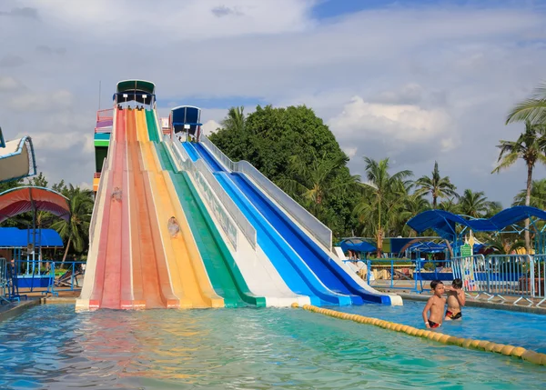 Parque aquático no parque Siam — Fotografia de Stock