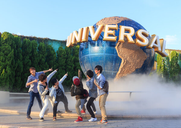 Universal Studios в Осаке, Япония
