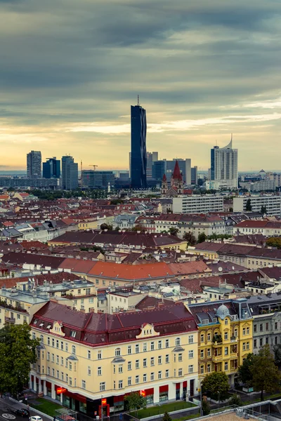 Rascacielos en Donau-City, Viena, Austria —  Fotos de Stock