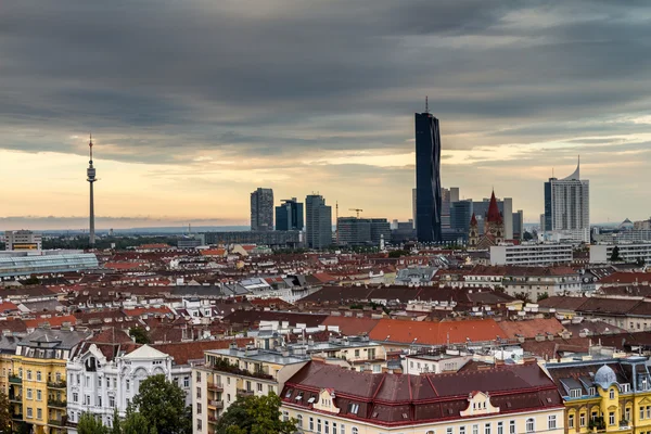 Rascacielos en Donau-City, Viena, Austria —  Fotos de Stock