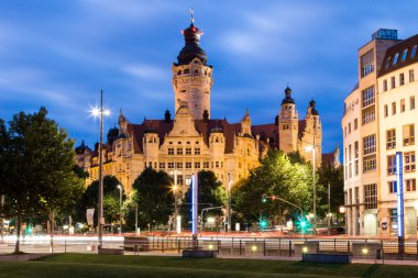 New town hall leipzig, Almanya