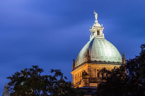 Cupola del Tribunale amministrativo federale di Lipsia, Germania — Foto Stock