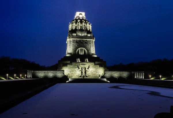 Monument van de slag van Naties, Leipzig — Stockfoto