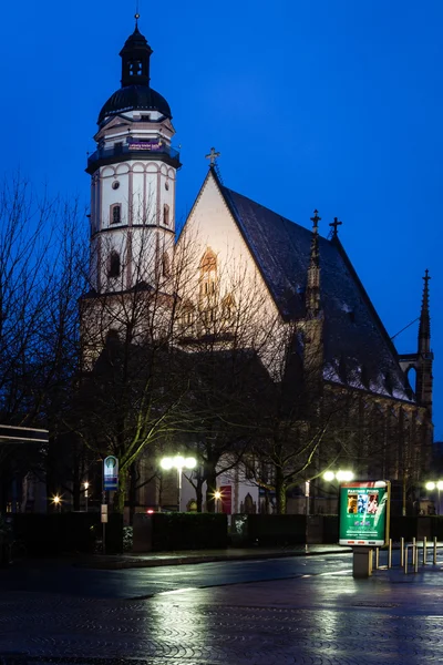 Sankt Thomas kyrka, Leipzig — Stockfoto