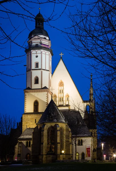 Sankt Thomas kyrka, Leipzig — Stockfoto