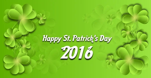 Ημέρα ευτυχισμένη St. Patrick του 2016 — Φωτογραφία Αρχείου