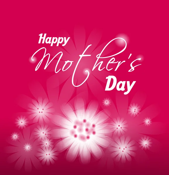 Glad mors dag gratulationskort — Stockfoto