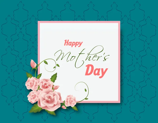 Happy mother's day greeting card — Stock Photo, Image