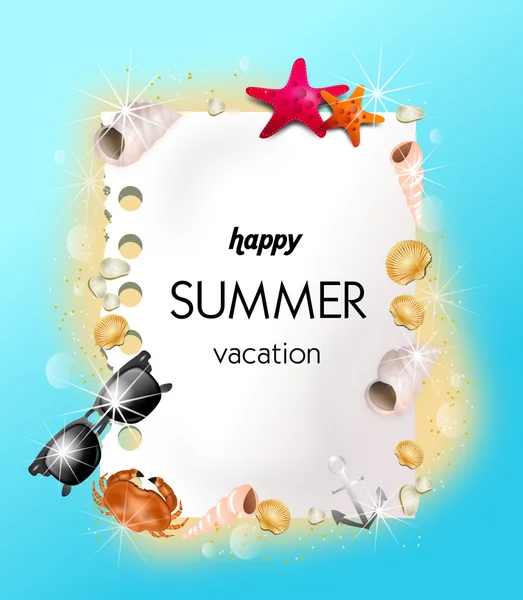 Happy summer vacation — Stock Photo, Image