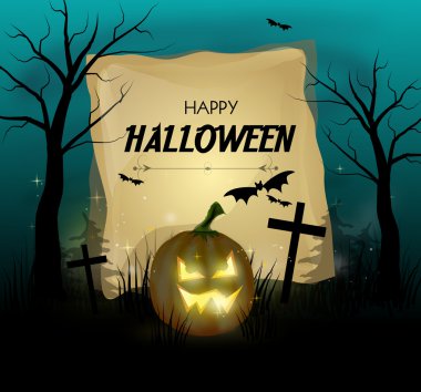 Cadılar Bayramı tebrik kartı