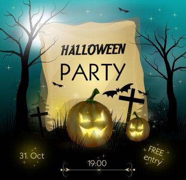 Cadılar Bayramı partisi daveti