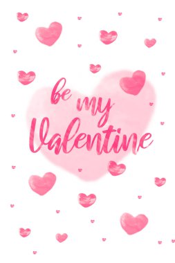 Sevgililer günü kartım ve suluboya kalbim ol.