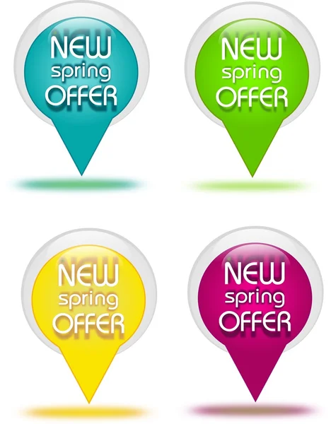 Offer buttons — Stock Photo, Image