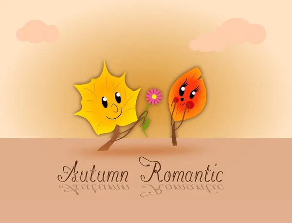 Autunno romantico — Foto Stock