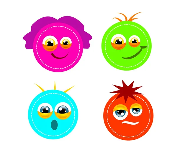 Circle monsters — Stock Photo, Image