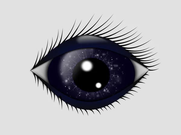 Eye of universe — Stock Photo, Image