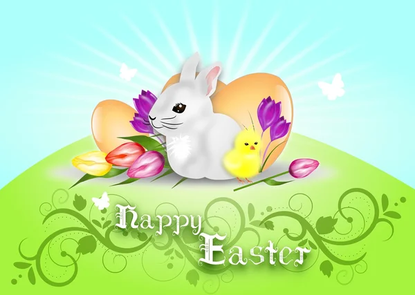 Buona Pasqua Card — Foto Stock