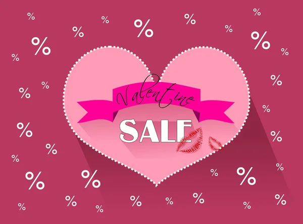 Valentine verkoop — Stockfoto