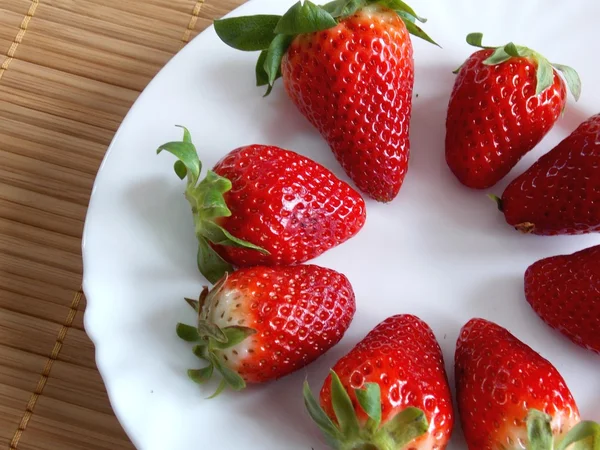 Pile of strawberries — Stock Photo, Image