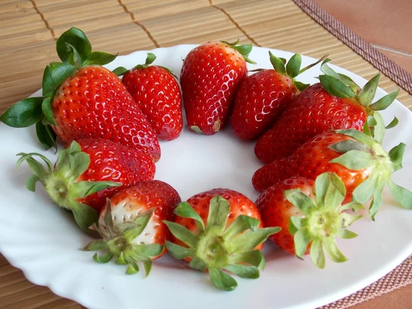 Creative Strawberries — Stock Photo, Image
