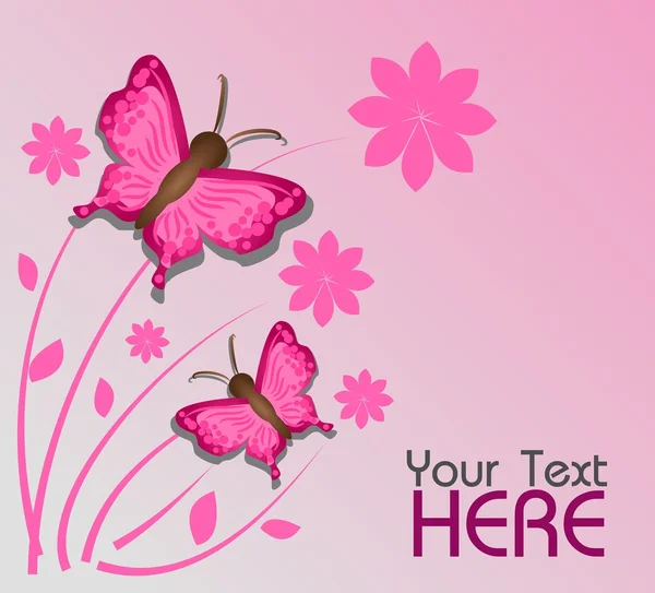 Butterfly background — Stock Photo, Image