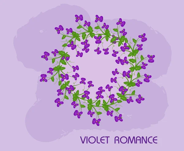 Romanticismo viola — Foto Stock