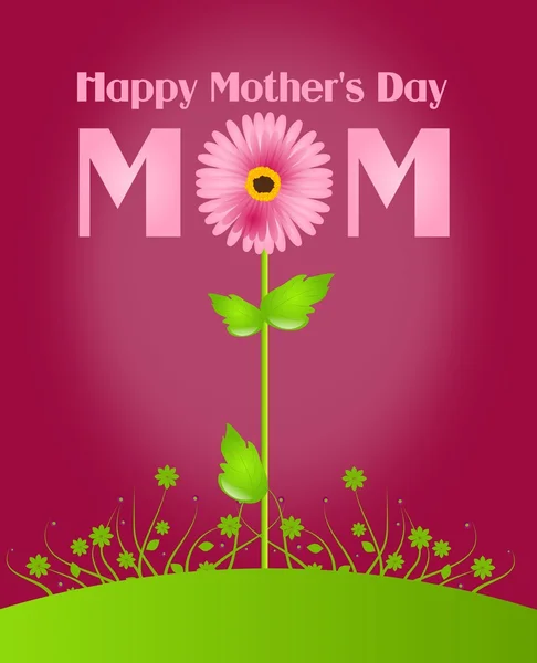 Happy Mother's Day greeting card — Stock Photo, Image