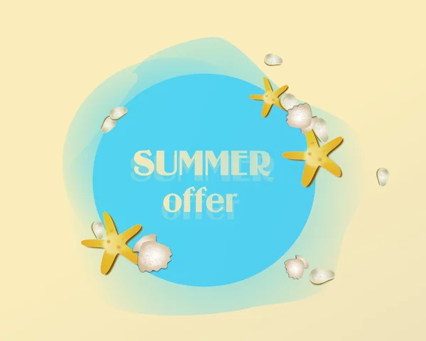 Summer offer — Stock Photo, Image