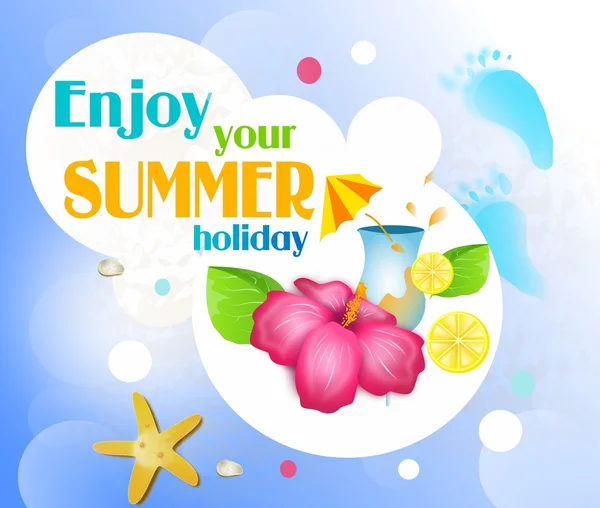 Enjoy your summer holiday — Stock Photo, Image