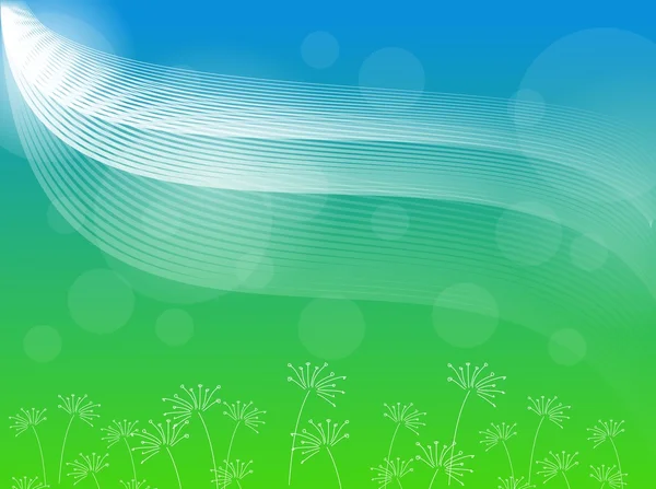 Mavi yeşil soyut arkaplan — Stok fotoğraf