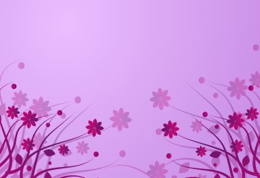 Background floral pink
