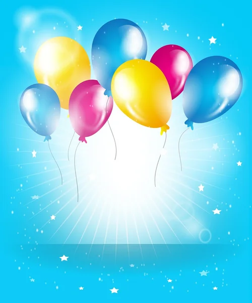Birthday background with space for text — Stock Photo, Image