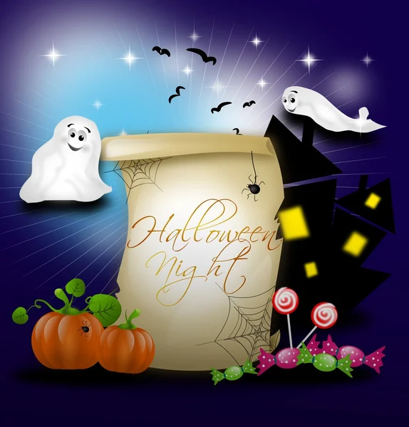 Halloween éjszaka — Stock Fotó