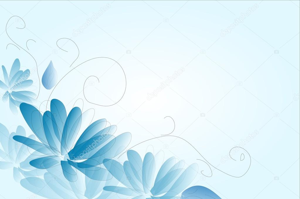 Blue flower background Stock Photo by ©sidliks 82476996