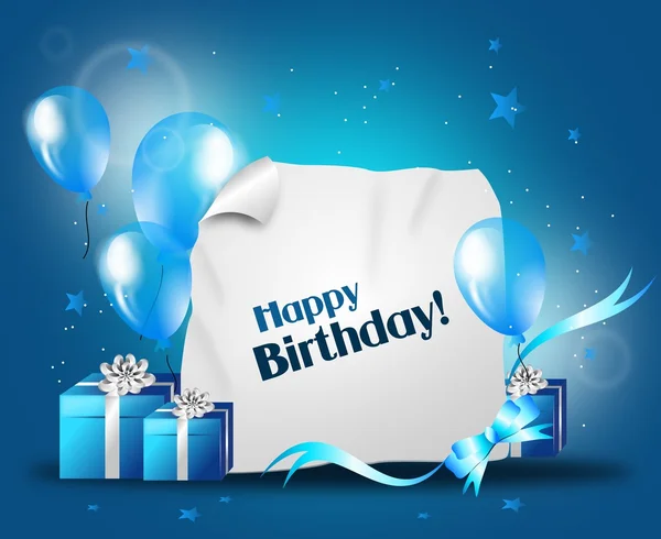 Birthday background — Stock Photo, Image