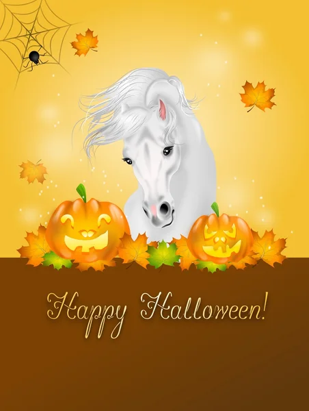 Feliz tarjeta de Halloween — Foto de Stock