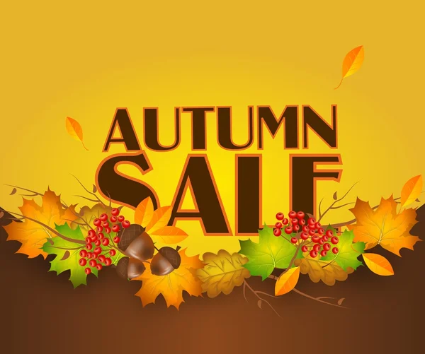 Herbstverkauf — Stockfoto