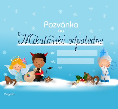 Saint Nicholas öğleden sonra davet