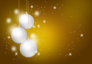 Altın Christmas tebrik kartı