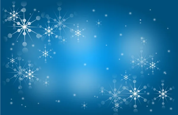 Сніжинка блакитний фон — стокове фото