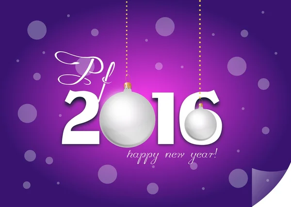 Pf 2016 greeting card — Stock Photo, Image