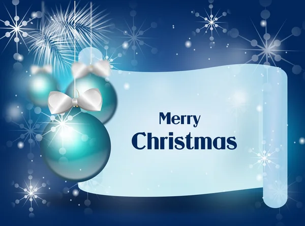 Greeting card to christmas — Stock Photo, Image