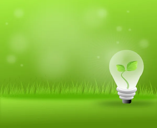 녹색 에너지 배경 — 스톡 사진