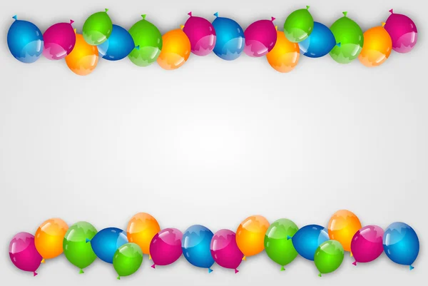 Birthday ballon background — Stock Photo, Image