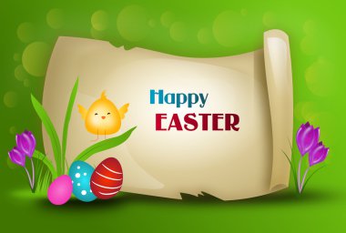 Mutlu Paskalya tebrik kartları.