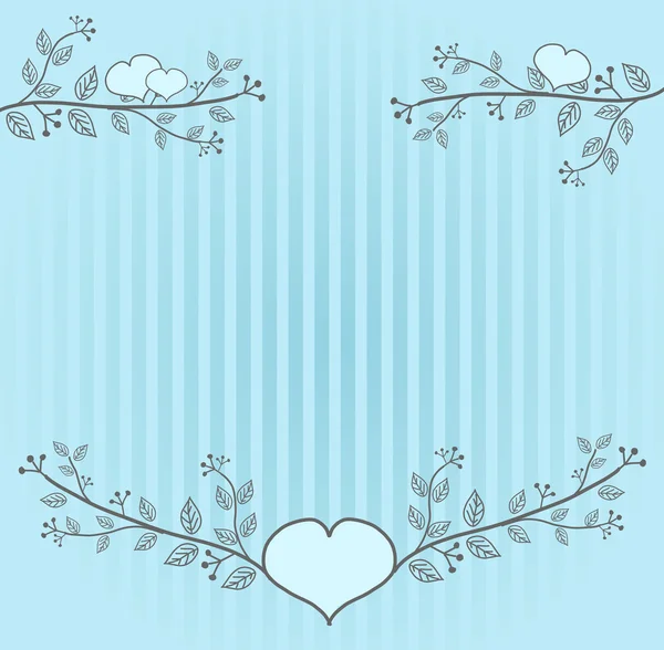 Light blue folk background — Stock Photo, Image