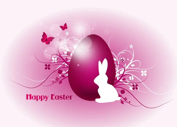 Pink easter decoration — Stock Photo, Image