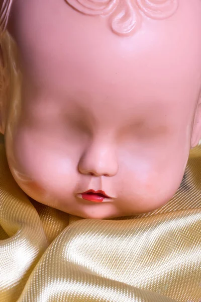 Close Old Doll Head Eyes — Stock Photo, Image